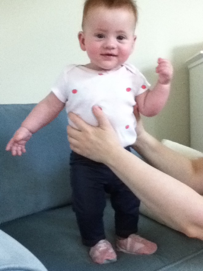 No shoes on the furniture?  Sorry Mommy, I chose not to hear that.