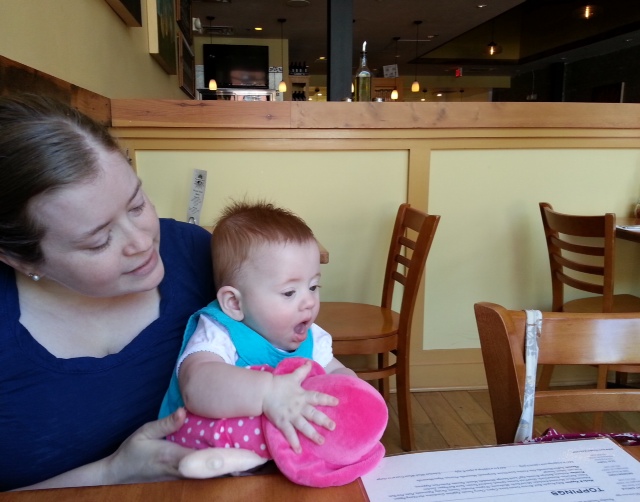 Dad, did you see all these pizza toppings?